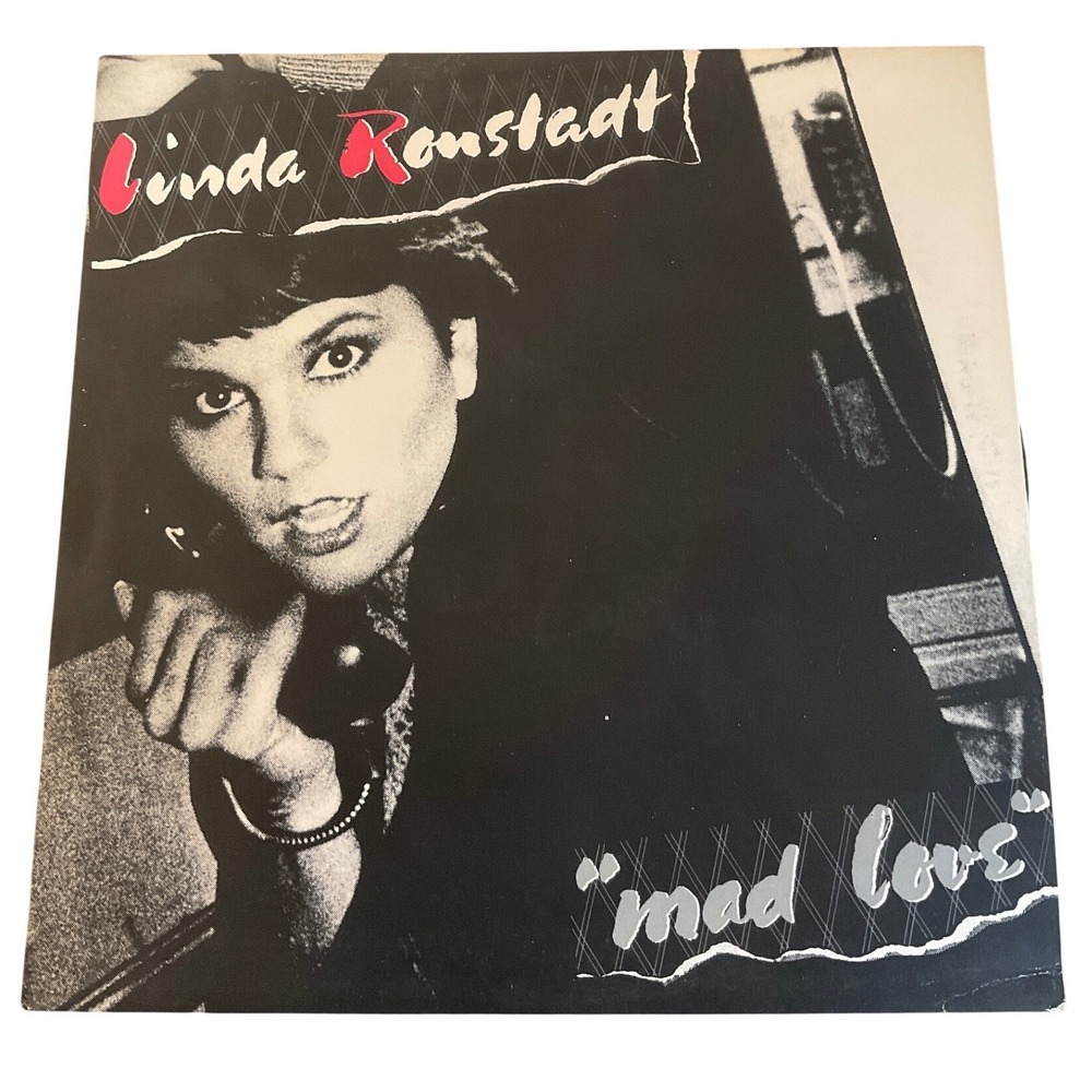 1980 Linda Ronstadt Mad Love Vinyl Record LP New Wave Rock Classic 80s Music